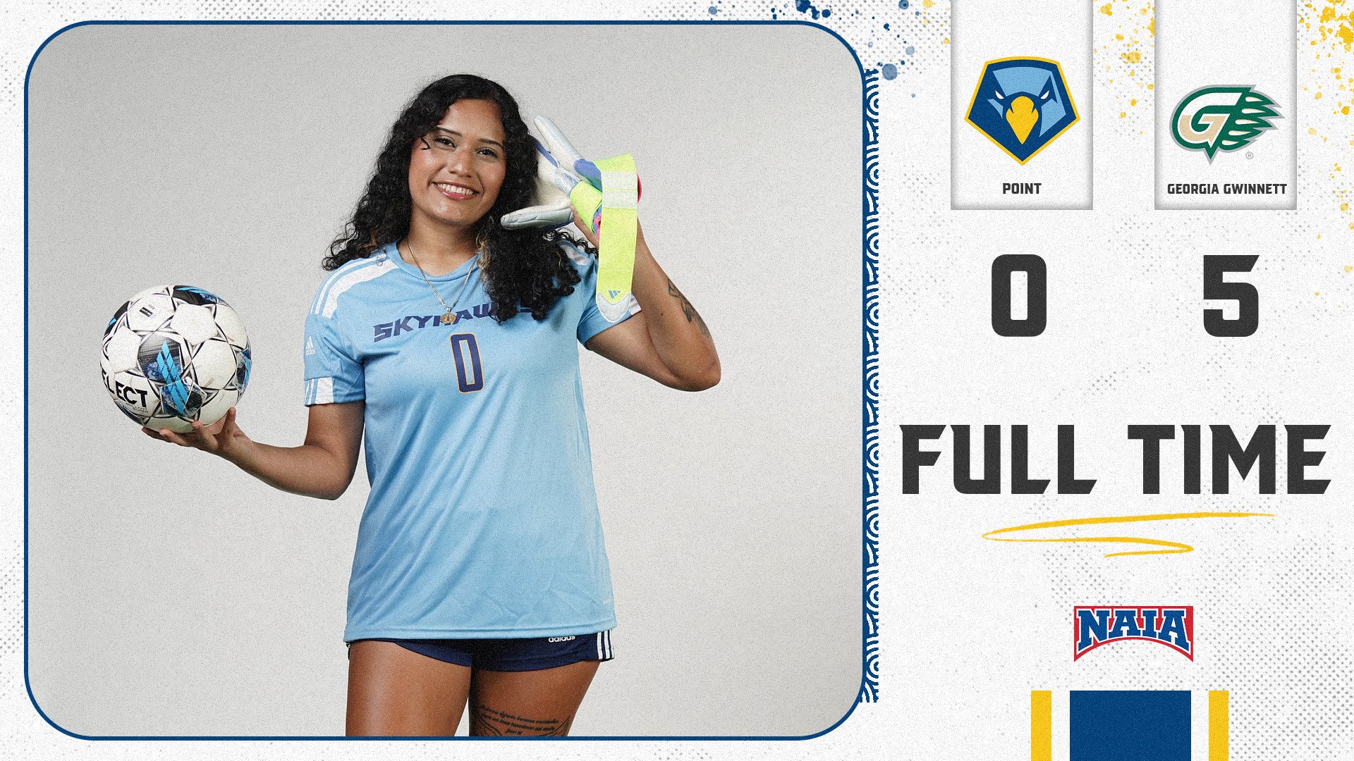 Lady Skyhawks Take Down Warner 5-2