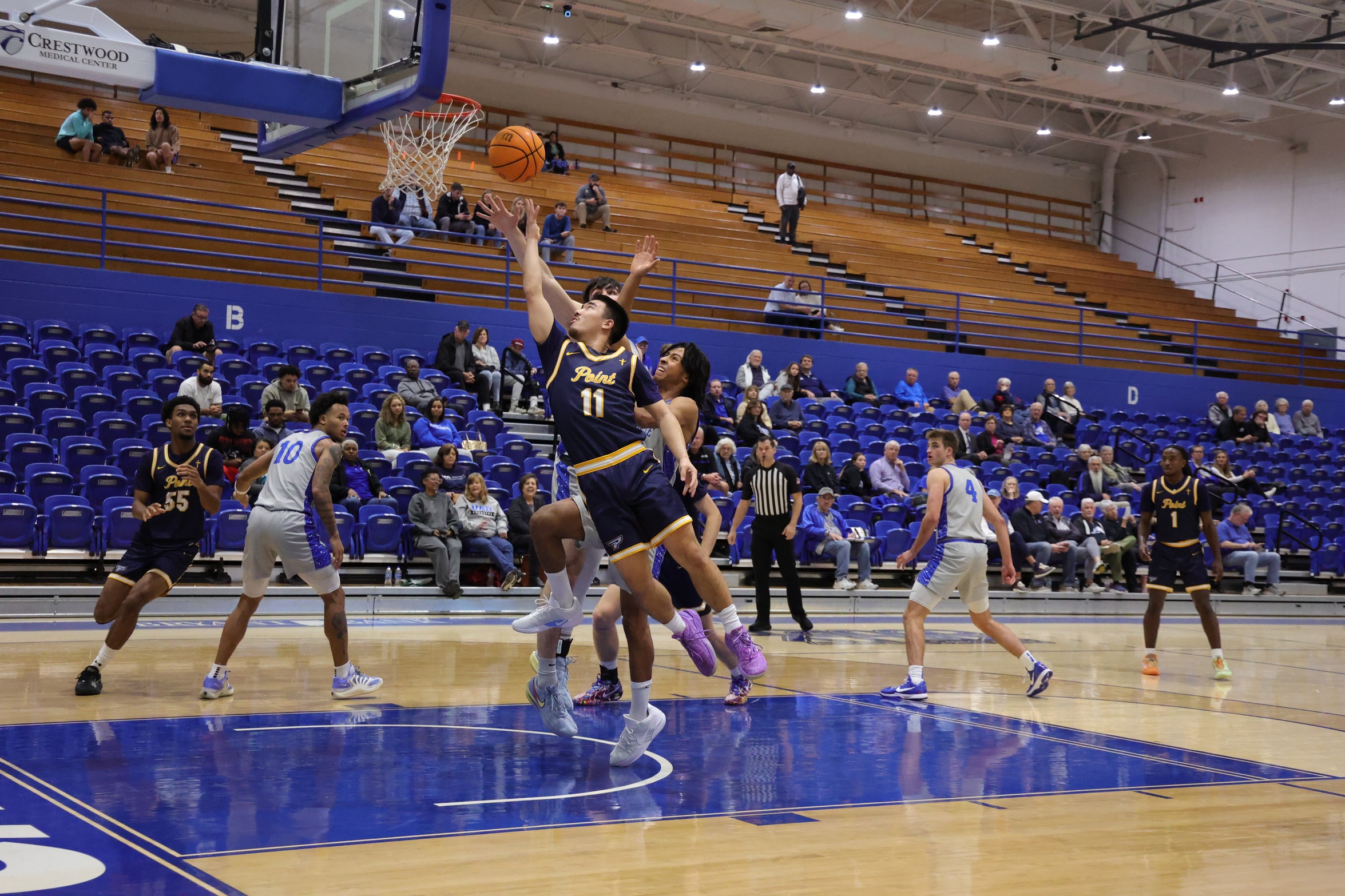 Men's Basketball Falls on the Road to NCAA No. 6 UAH